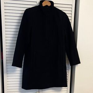 Old Navy Black Funnel Neck Winter Coat